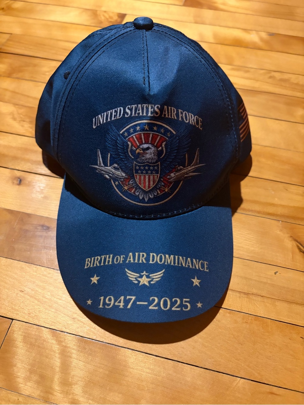 United States Air Force "Birth of Air Dominance" 1947-2025 Navy Cap